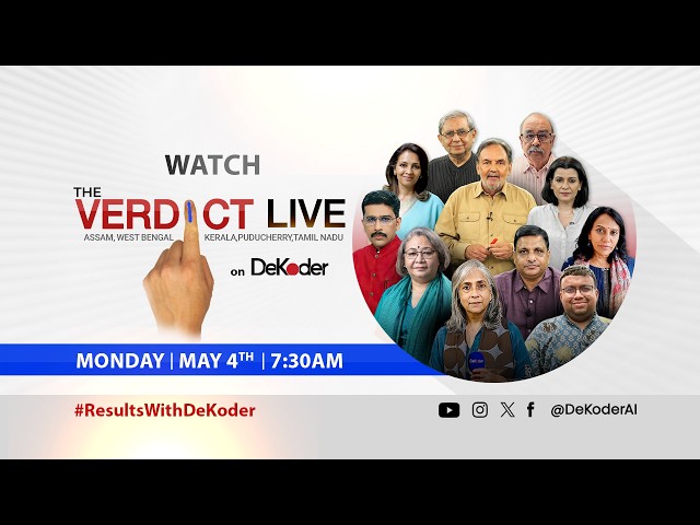 RESULTS: The Verdict Live 2026 | Who Wins Bengal, TN, Kerala, Assam & Puducherry? | Prannoy Roy