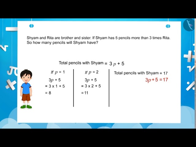Meaning of an equation | Part 1/3 | English | Class 7