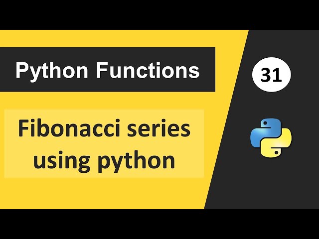 Fibonacci Series Using Recursion | Recursion in Python | Python Interview Questions & Answers