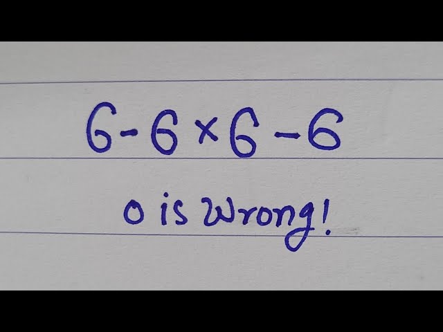 Basic Math Education: Most get Wrong!