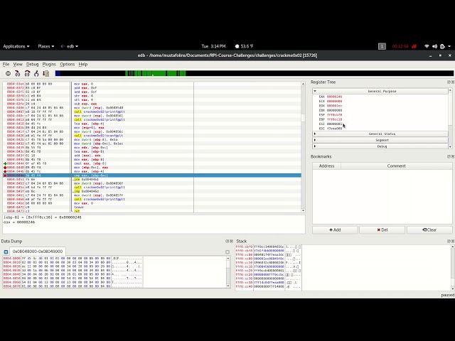 Reverse Engineering walkthrough of rpisec course modern binary exploitation