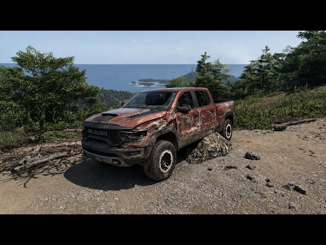 Restoring a Dodge Ram 1500 TRX - Forza Horizon 6 Steering Wheel Gameplay