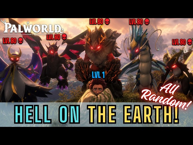 When the Whole Chaotic World Hates You! | Palworld All Random