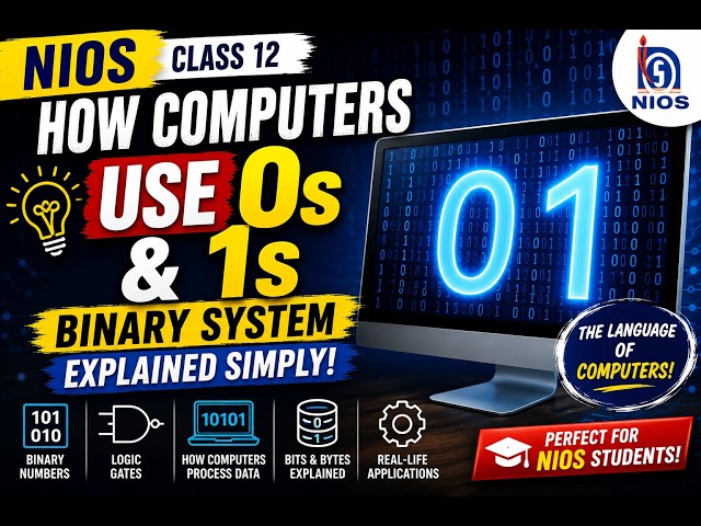 NIOS Computer science Class 12th | Chapter 2 Explainer | Complete Explanation in Simple English