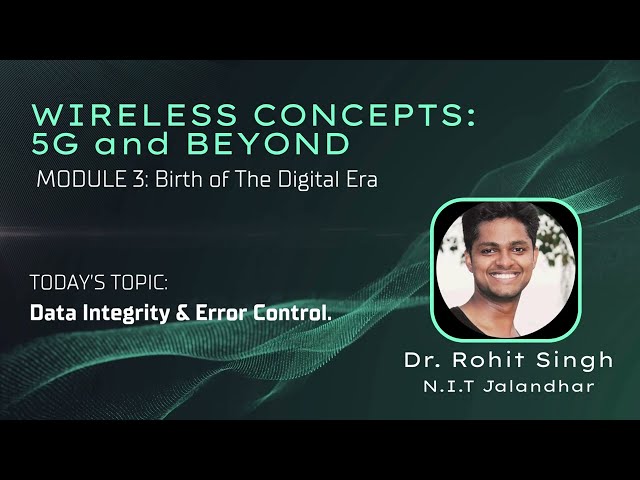 Lecture 11: Data Integrity and Error Control