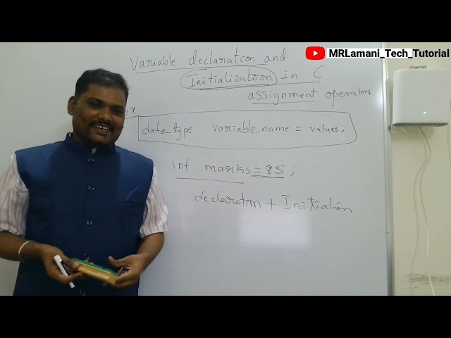 Variable Declaration and Intialization || C Programing || 