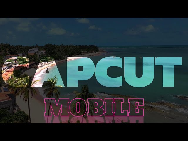 CapCut Mobile Tutorial Cinematic Intro