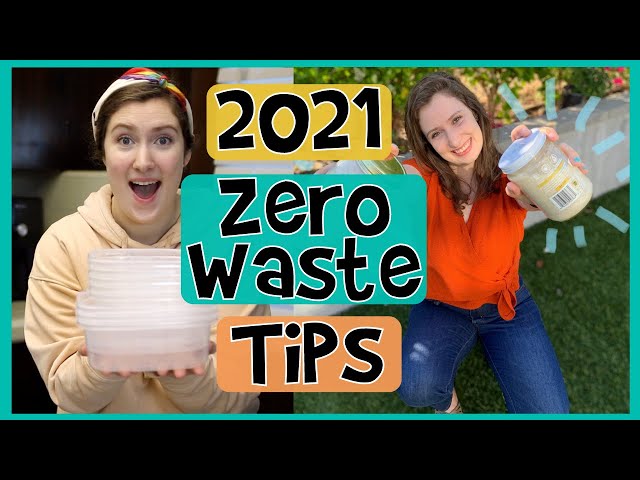 10 ZERO WASTE TIPS FOR 2021 // Beginner Sustainable Living Tips // Zero Waste Tips for Beginners