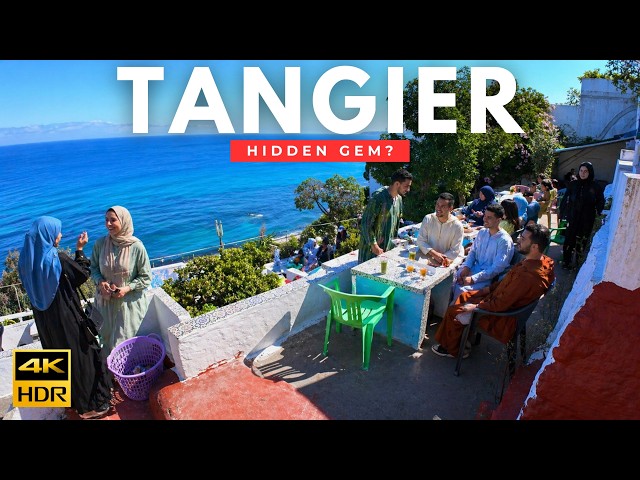 🇲🇦 TANGIER Morocco This Place Is Unreal!! | Phoenician Tombs to CAFÉ HAFA 4K