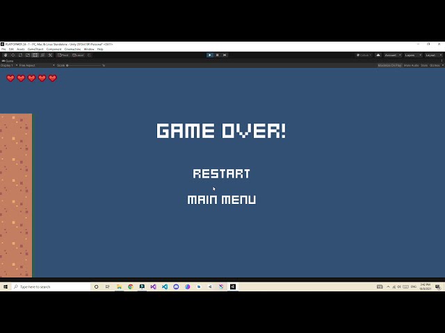 How to make 2D platformer game in Unity - Part -08