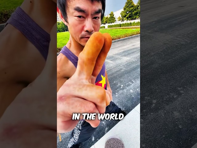 The Strongest Two Fingers #shorts #martialarts