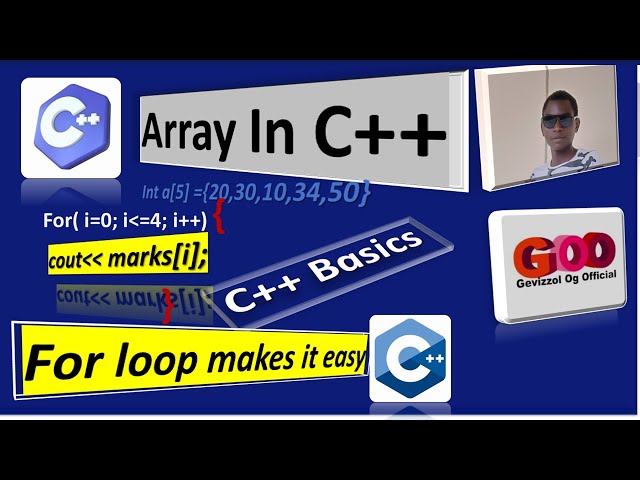 ✅ C++ Arrays Lesson 7: Print Array Elements Using For Loop Like a Pro!