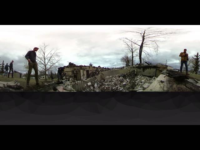 Fort McMurray damage