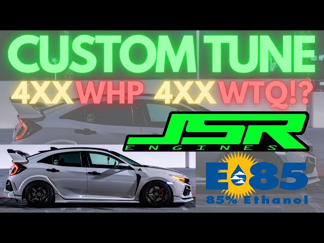 FK8 Type R: Full Bolt On Custom Tune on E35 by JSR Engines