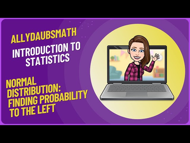 Normal Distribution: Finding Probability to the Left