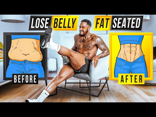 10 DAY - 10 MIN FUPA CHAIR WORKOUT To Lose BELLY FAT!