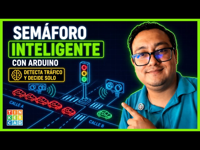 Smart Traffic Light with Arduino - TUTORIAL (FREE Code and Diagram)