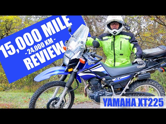 15,000 Mile Review - Yamaha XT225 Dual Sport Motorcycle