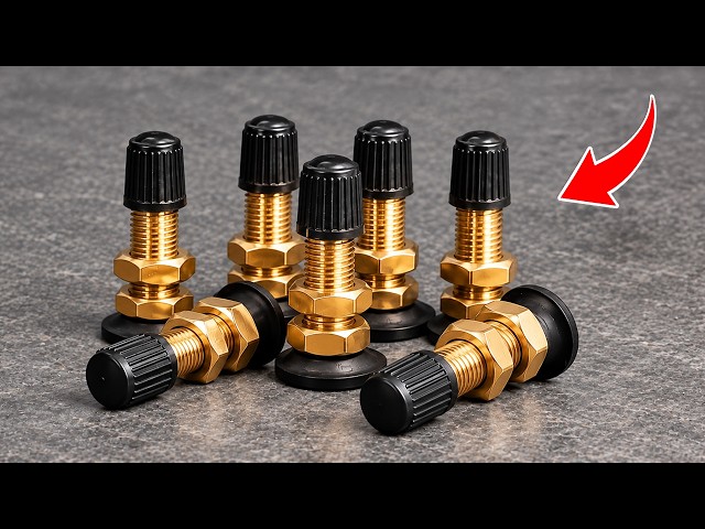 I Learned This From an American Electrician 😱 You'll Never Throw Away Old Tire Valve Again!!