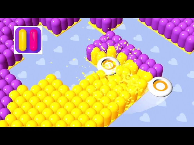 Brush Hit | Gameplay Level 1-10 (iOS) by Voodoo Made with Unity