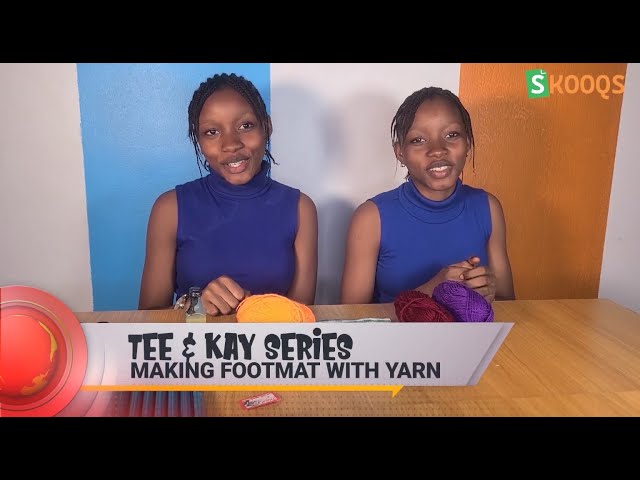 HOW TO MAKE A FOOTMAT| TEE & KAY SERIES