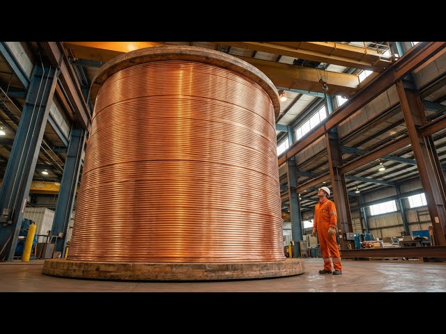 How Copper Is Extracted and Refined in a Modern Factory | Full Process