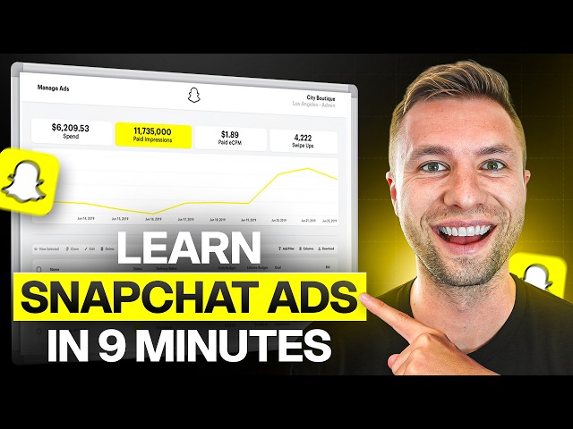 How To Run Snapchat Ads For Beginner (2026 Step by Step)