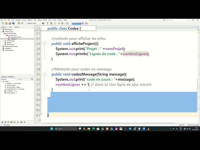 Java pour débutants : Maîtriser les classes en 12 minutes