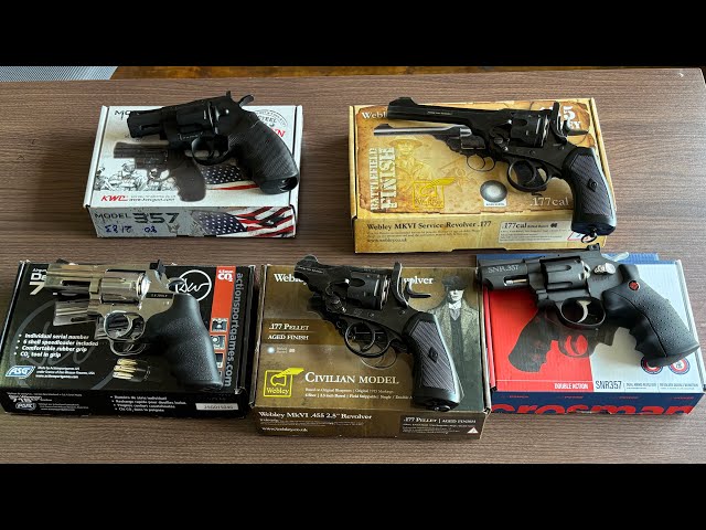 5 Amazing Air Revolvers That Feel Surprisingly Real