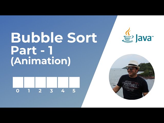Bubble Sort in Java - Part 1 | Animation