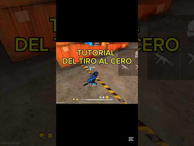 Tutorial del tiro al cero#zelika #freefire