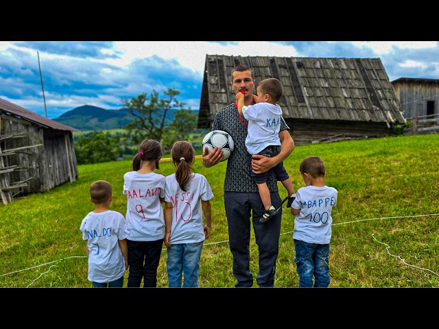 NEW: 5 Kids Make Their Own World Cup FAR FROM CIVILIZATION — Mom Cooks Potato Patties