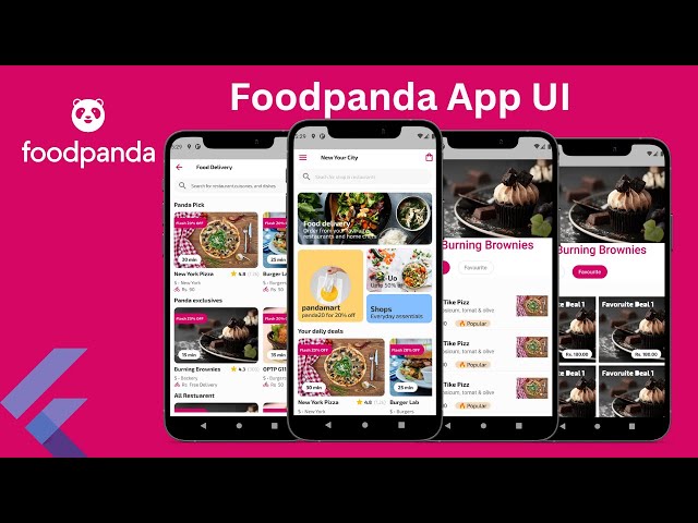 Foodpanda App | Cloning Food application | Flutter Food App