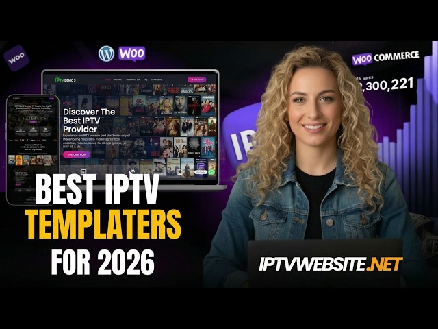 Create a Professional IPTV Website in Minutes (WordPress Elementor Template)