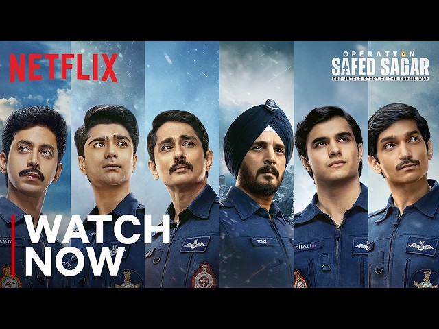 Operation Safed Sagar | Watch Now | Siddharth, Jimmy Shergill, Abhay, Mihir, Taaruk | Netflix