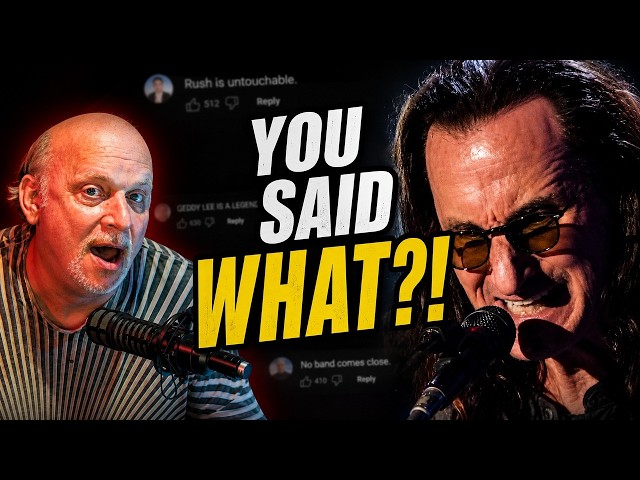 Rush Fans UNLOAD on Geddy Lee, Anika Nilles… and Me