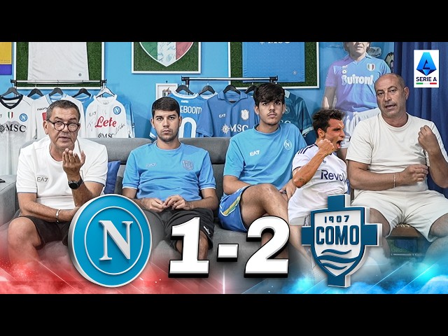 DISAPPOINTMENT... NAPOLI-COMO 1-2 | LIVE NAPOLETANI REACTION