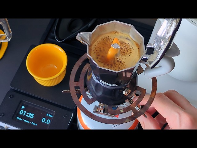 Moka pot 1 cup - Espresso style recipe