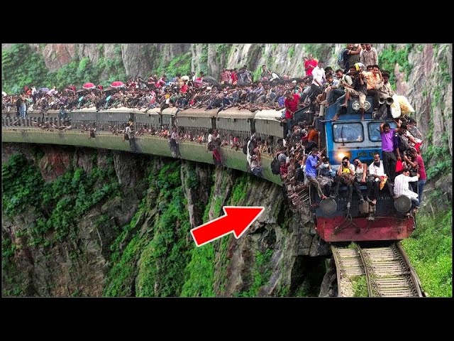 15 Ferrocarriles y Trenes Más Peligrosos Del Mundo