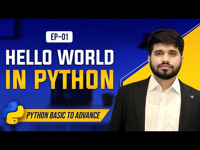 #1: Python Getting Started | Python Course Beginner to Expert #python #pythontutorial