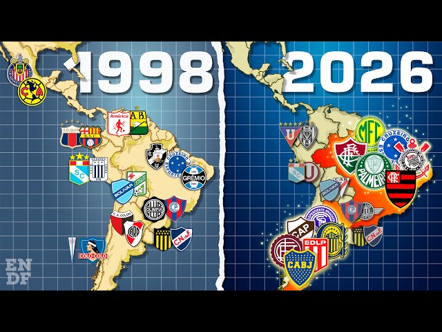 El Mapa que la CONMEBOL NO QUIERE que Veas