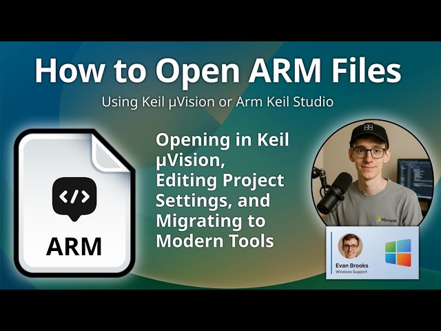 How to Open ARM Files (Keil MDK-ARM Project)