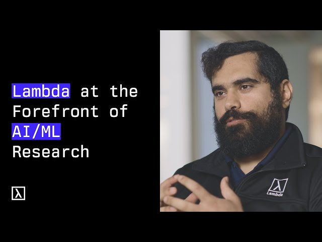 From Research to Infrastructure: How Lambda Powers the AI Infrastructure of Tomorrow
