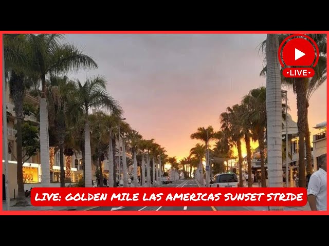🔴LIVE: It’s BUZZING in Las Americas Tenerife ☀️ Sunday Night Stream- March 2026