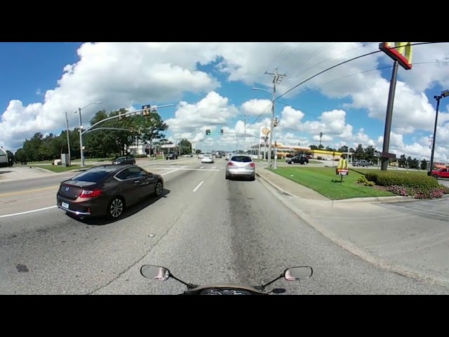 Gear 360 Ridealong on Suzuki Bandit 1250