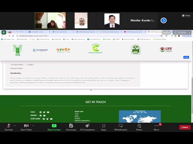 19 Dec 2023 Training Programme on Blended Learning Techniques for Quality Higher Education