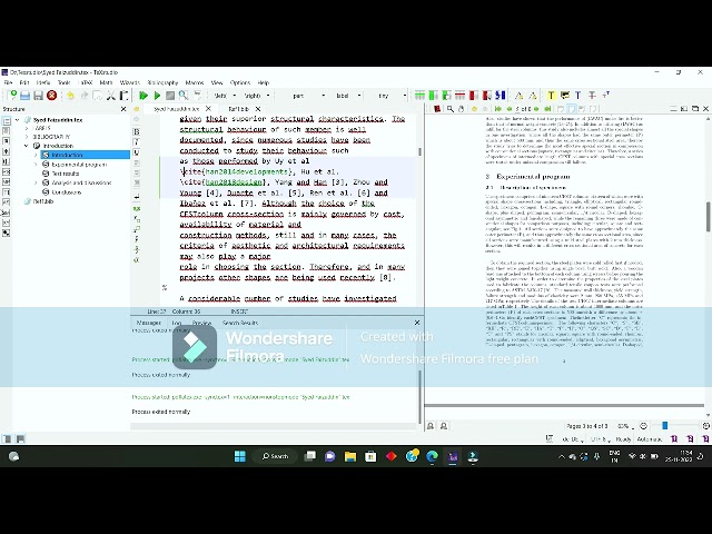 How to add references in later article using texstudio