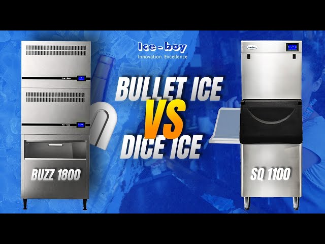 Dice Ice vs Bullet Ice | Which Ice is Best for Your Business? | Ice-Boy India #icemachines