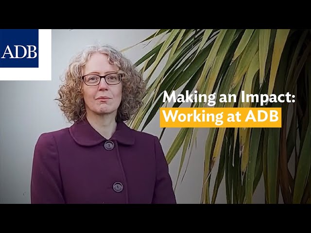 Making an Impact: Working at ADB | Emma Marsden