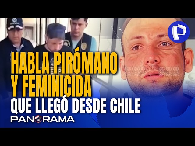 🚔The confession of the femicide who burned three women and was captured in Lima